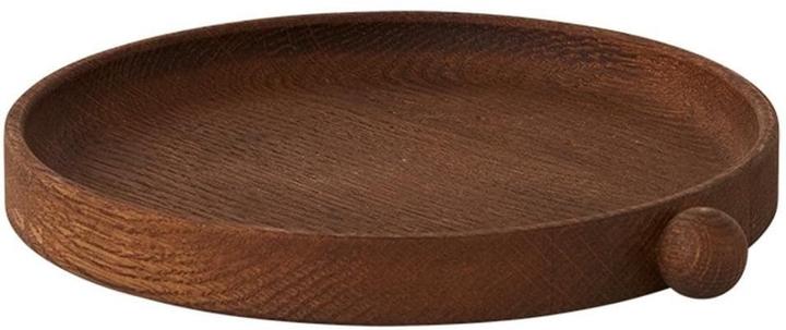 Image du produit Oyoy Plateau de service Inka 2,5 x 22 x 20 cm, brun foncé