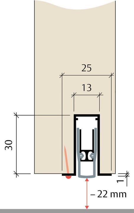 Produktbild Planet Türabsenkdichtungen FT