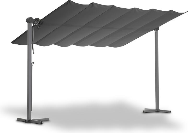 Produktbild Leco Sonnendach Waved anthrazit (2.50 m)