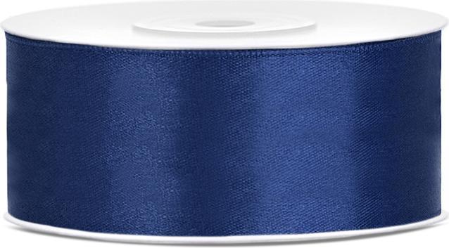 Produktbild Partydeco Satin Ribbon, navy blue, 25mm/25m (1 pc. / 25 lm) (1x)