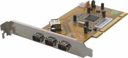 Produktbild Dawicontrol DC-1394 PCI - 3+1 - Port IEEE 1394 FireWire PCI-Controller