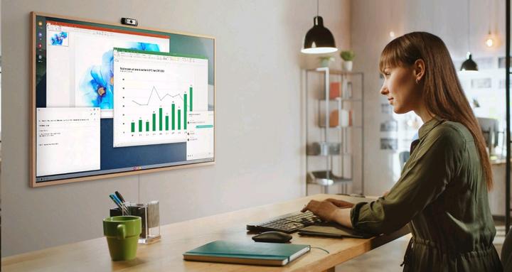 Image du produit Samsung The Frame QE55LS03A (55", LS03A, QLED, 4K, 2021)