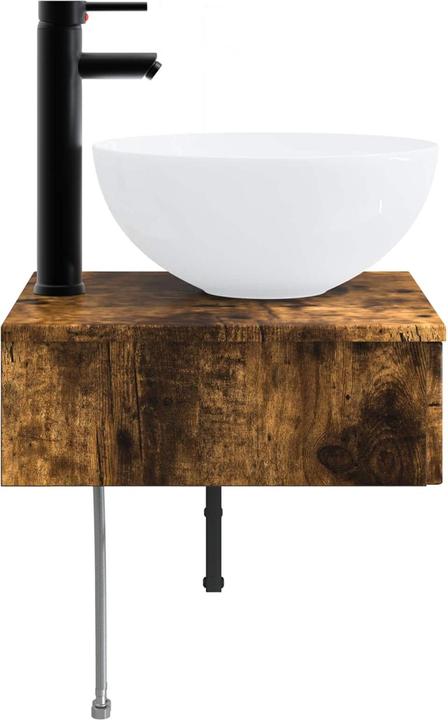 Actual product image vidaXL Wandmontiertes Waschbecken (405 mm, 410 mm)