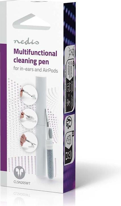 Actual product image Nedis Cleaning kit - Headphones (Apple AirPods)