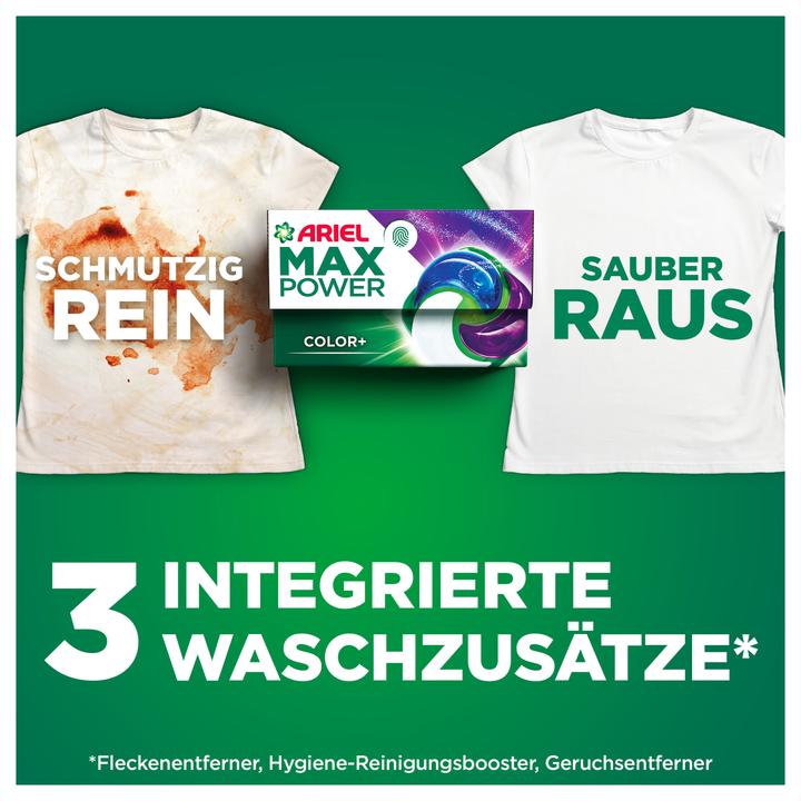 Actual product image Ariel MaxPower Pods Color Waschmittelpods 54 WL (54 Washing cycles)