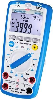 Produktbild Peaktech P 3690 Digitalmultimeter (CAT III 600V)