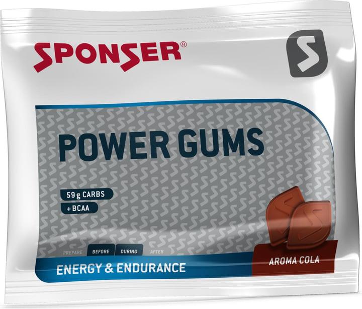 Sponser Gommes de puissance (Cola, 1 pcs, 75 g)