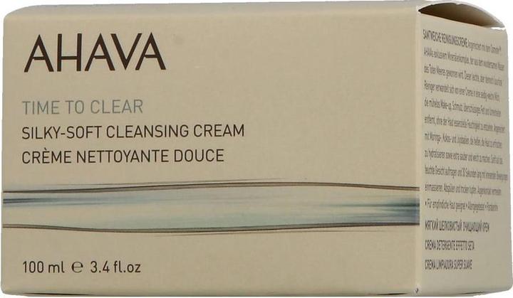 Image du produit Ahava Clear Time To Clear Silky-Soft (Crème nettoyante, 100 ml)