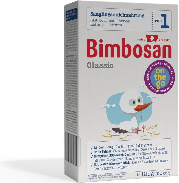 Actual product image Bimbosan Classic 1 (125 g, from birth)