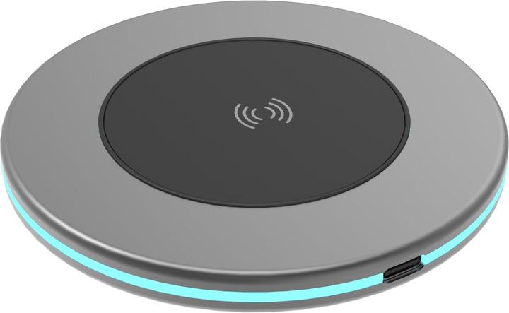 Immagine prodotto Qualo Recycling inductive charger 15W LED silver QRLI-15-LD-07 (15 W)