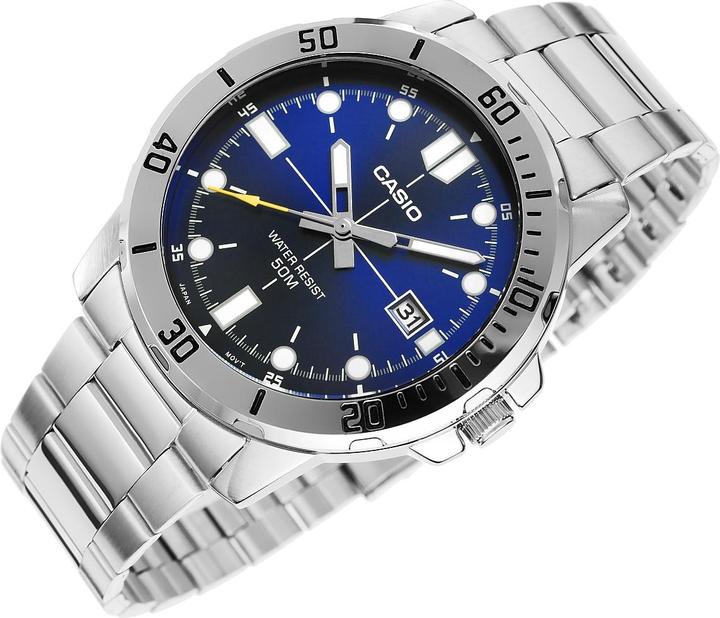 Immagine prodotto Casio MTP-VD01D-2EVUDF Herrenuhr + BOX (Orologio da polso analogico, 45 mm)