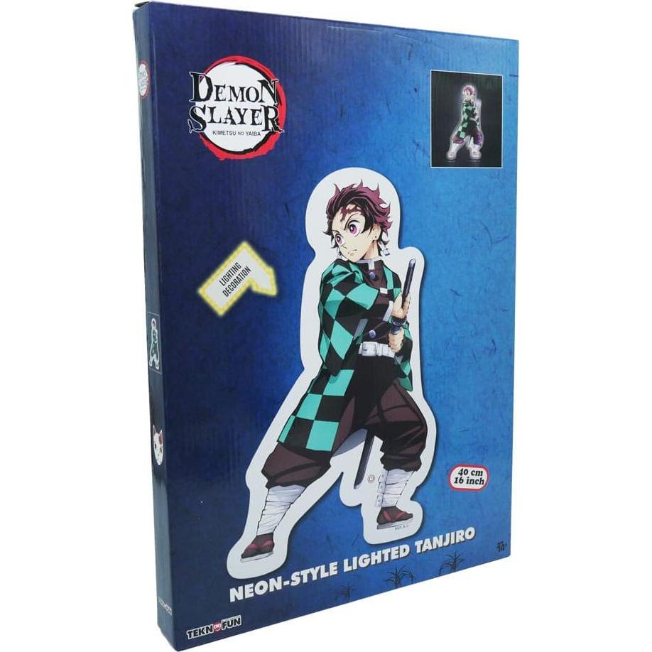 Thumbnail - Teknofun Demon Slayer: Kimetsu no Yaiba - Applique murale néon Tanjiro Kamado 40cm