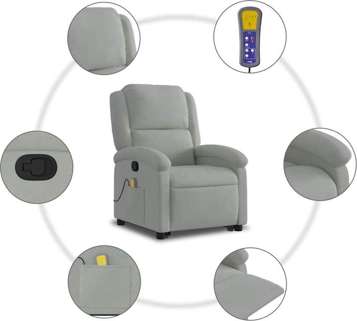 Image du produit vidaXL Massagesessel mit Aufstehhilfe