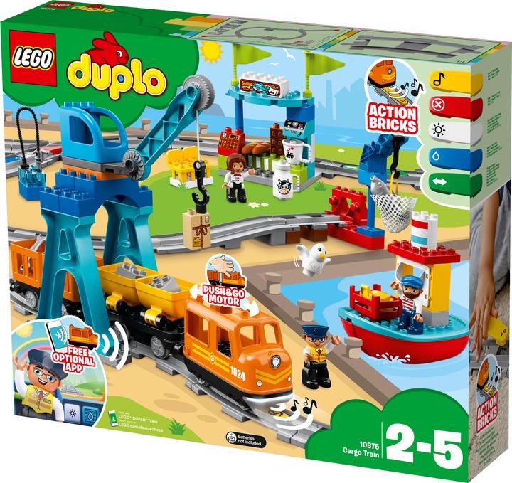 Actual product image LEGO Freight train (10875)