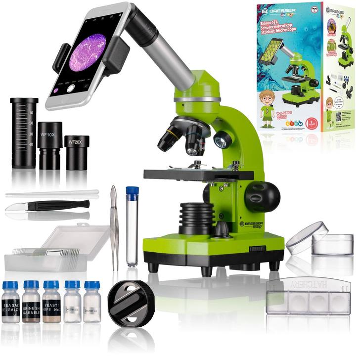 Actual product image Bresser Biolux Sel student microscope
