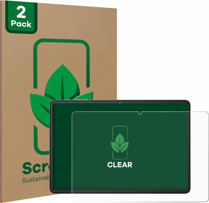 Actual product image ScreenLeaf Screen Protector sustainable Screen Protection, clear, anti-scratch (2 pcs., Blackview Tab 60 Pro)
