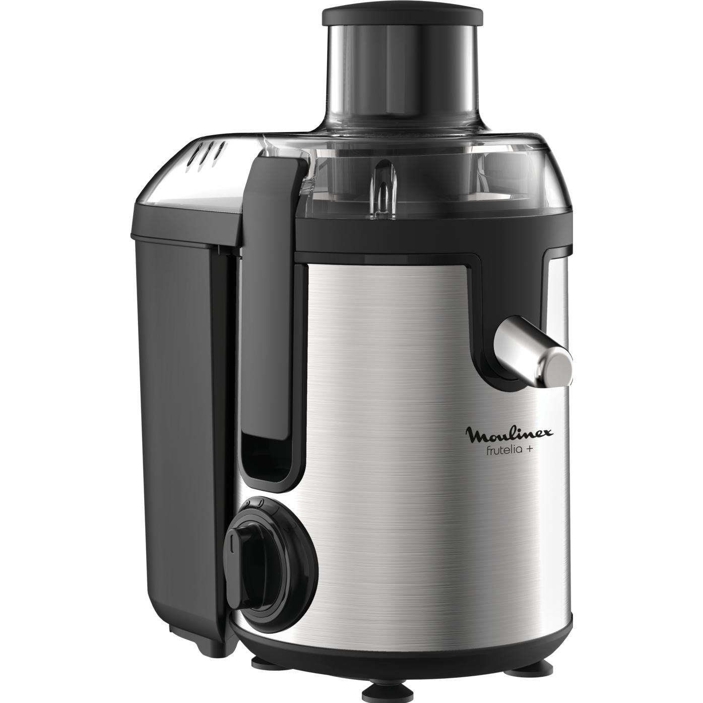 Moulinex JU420 Frutelia, Entsafter, Silber, Schwarz