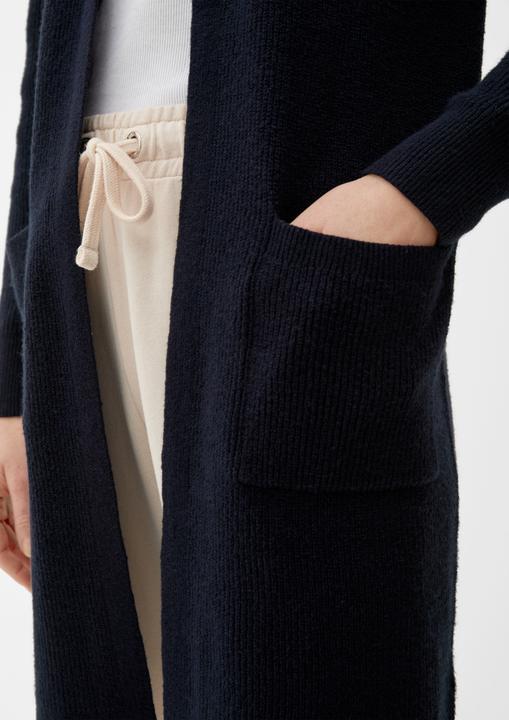 Produktbild s.Oliver Strickjacke Cardigan mit Rippstruktur (38)