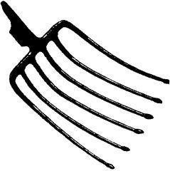 Actual product image Unimet 603272 Turnip fork 6Zk With spring grommet