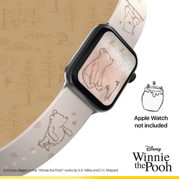 Immagine prodotto Moby Fox Bracciale Winnie the Pooh pour smartwatch Sweet Honey (Silicone)