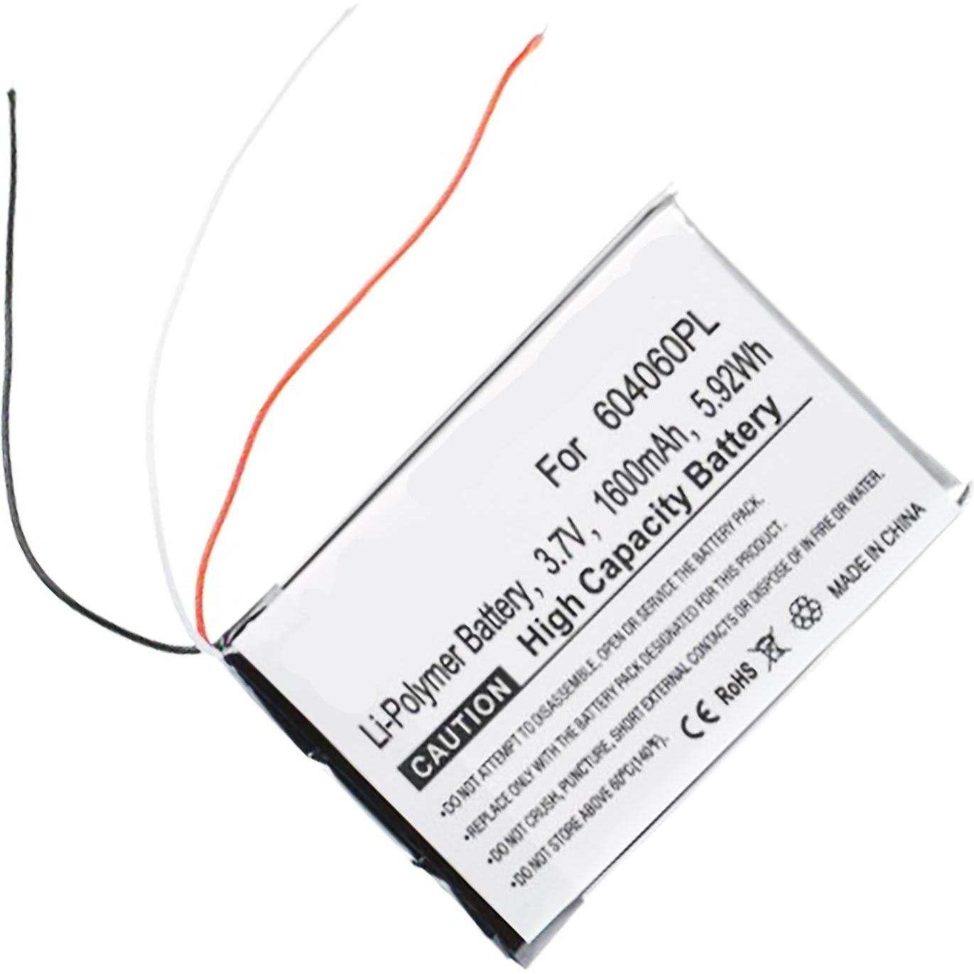 AGI, Fahrzeug Navigation Zubehör, Akku kompatibel mit Becker Ready 70 LMU - Akku - 1.600 mAh