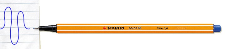 Produktbild STABILO point 88 Fineliner (Blau, 1 x)