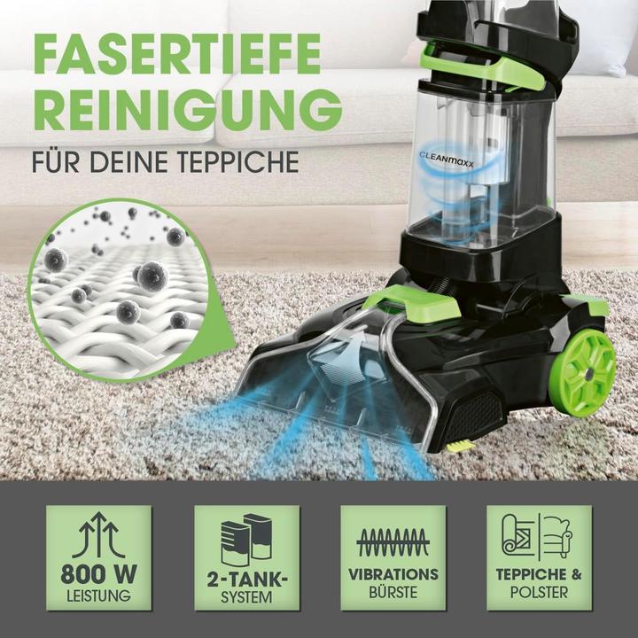 Produktbild CleanMaxx Teppich- & Hartbodenreiniger Pro