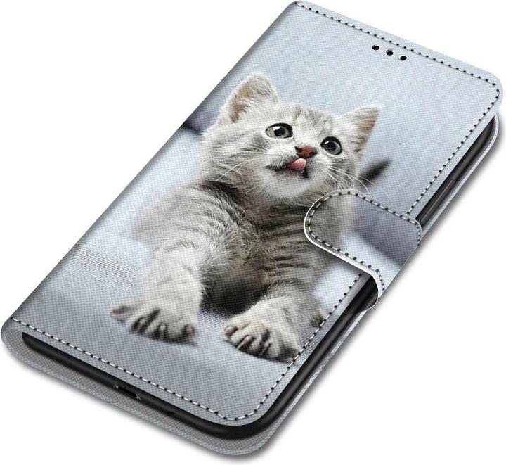 Produktbild Cover-Discount iPhone 13 Pro - Lederetui Hülle Kitten (Apple iPhone 13 Pro)