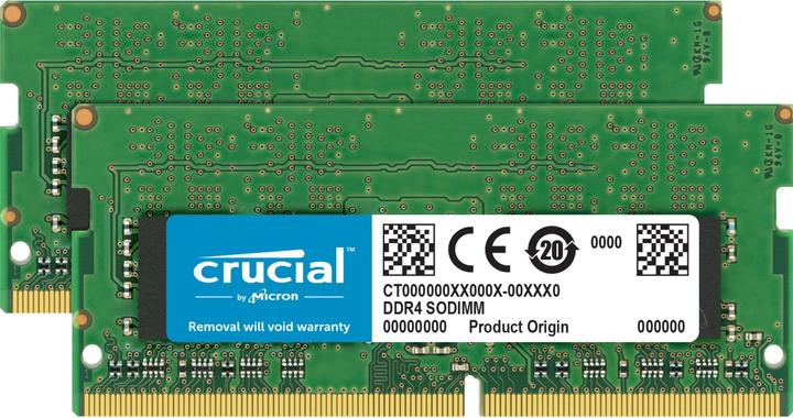 Produktbild Crucial Memory for Mac (2 x 8GB, 2666 MHz, DDR4-RAM, SO-DIMM)