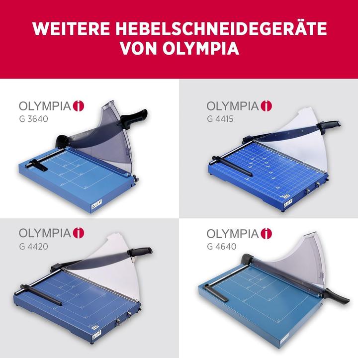 Image du produit Olympia Machine à découper G 3120 (20 feuilles, A4)