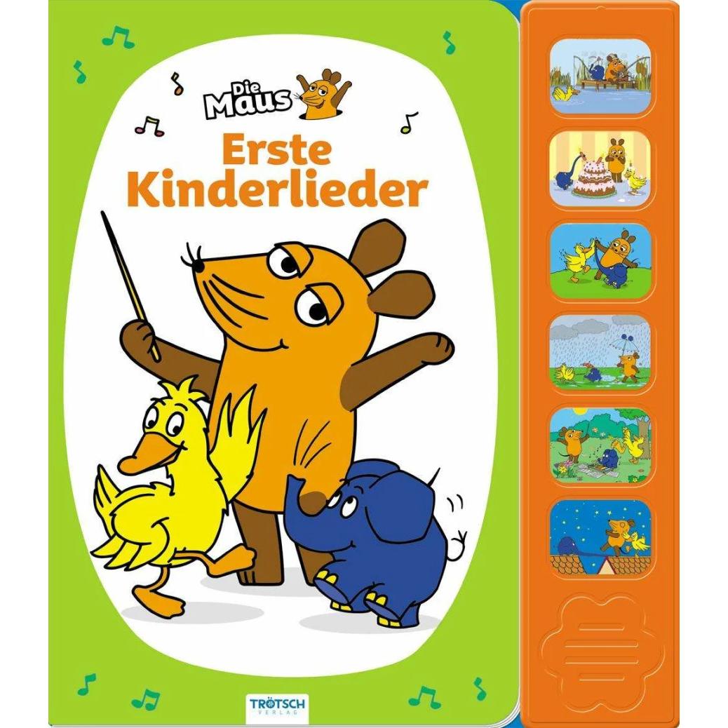 Thumbnail - Die Maus Soundbuch Erste Kinderlieder, Kinderbücher von Trötsch Verlag