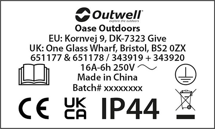 Produktbild Outwell Corvus Cee Cable (15 m)