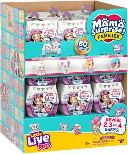 Produktbild Magni Little Live Pets Mama Surprise Families Puppy Adoption Pack