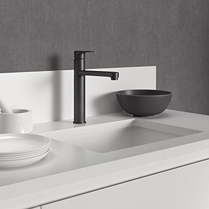 Actual product image Ideal Standard Kitchen tap with single lever mixer Cerafine O silk black matt BC501XG