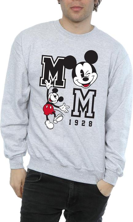 Produktbild Disney Mens Jump And Wink Mickey Mouse Sweatshirt (XL)