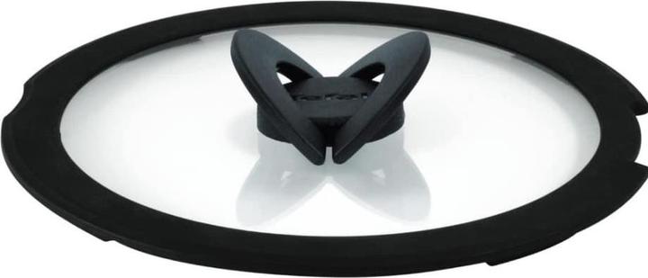 Tefal Glass lid 20 cm, Space-saving storage, Folding handle, Faster cooking, Ingenio-compatible (20 cm, Glass)