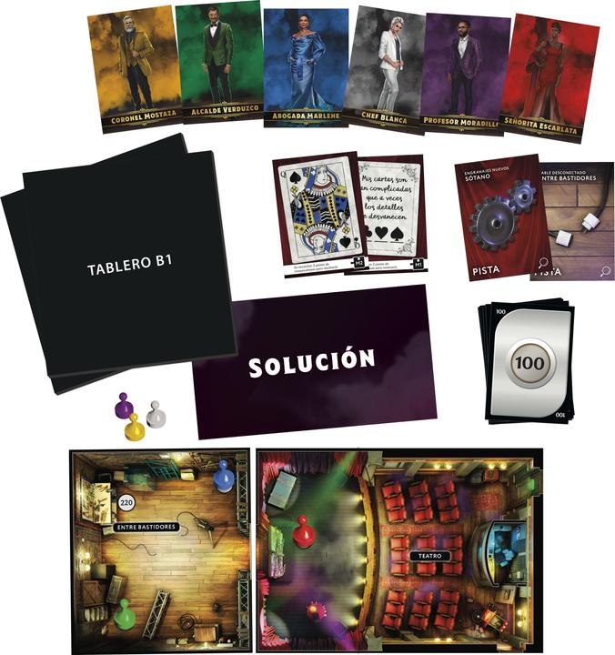 Actual product image Hasbro Gaming Clue Escape: The Illusionist’s Club (English)