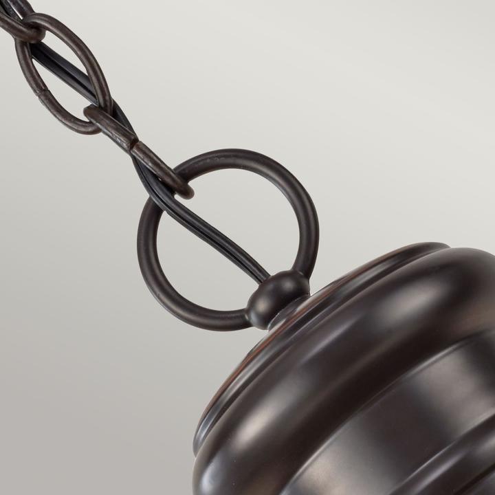 Actual product image Elstead Lighting Redding Station outdoor pendant light E27 restoration bronze (E27)