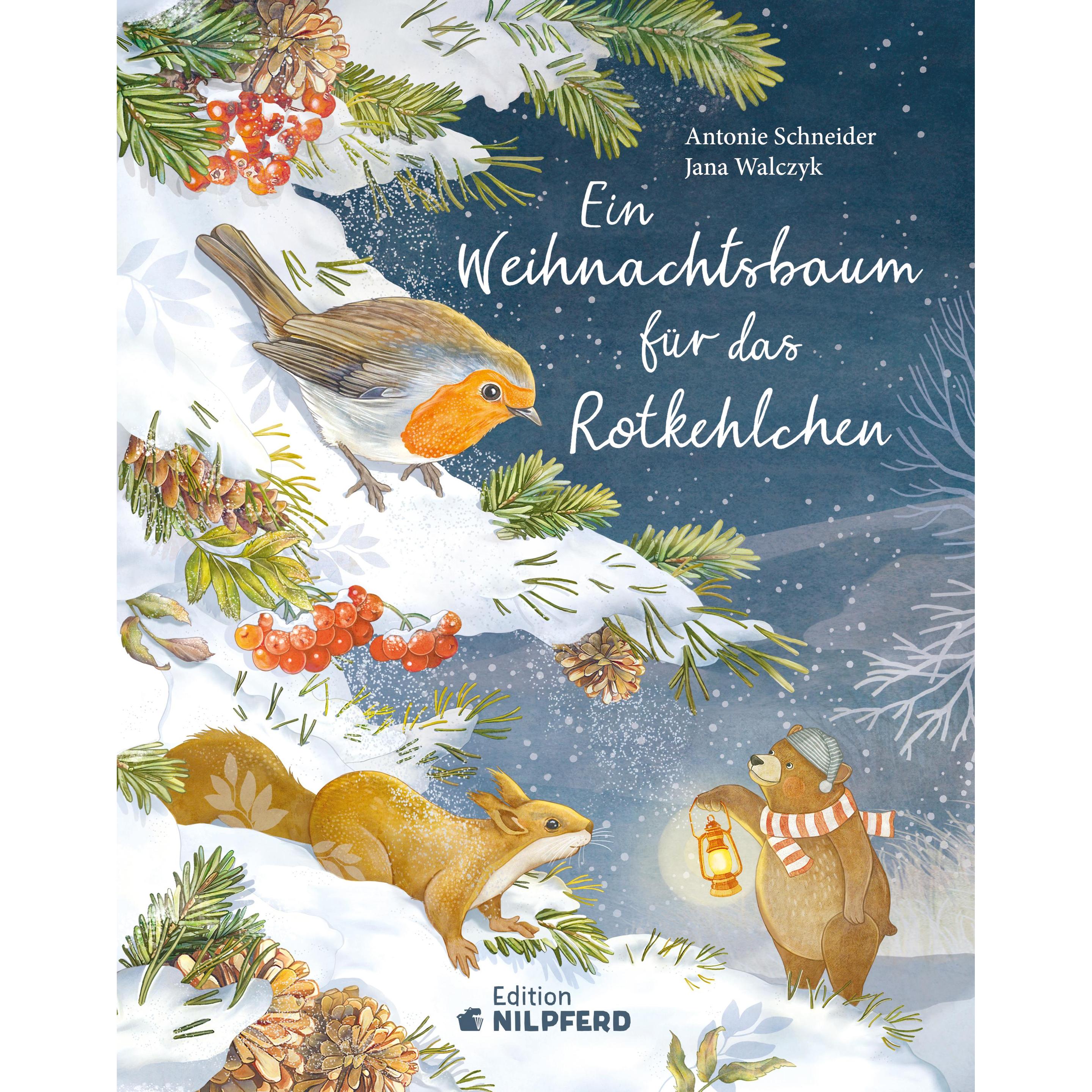 Ein Weihnachtsbaum für das Rotkehlchen, Kinderbücher von Antonie Schneider
