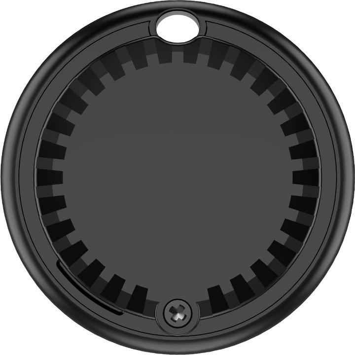 Actual product image Setty locator FindMy round TFO TAG 01 black + etui (iOS)