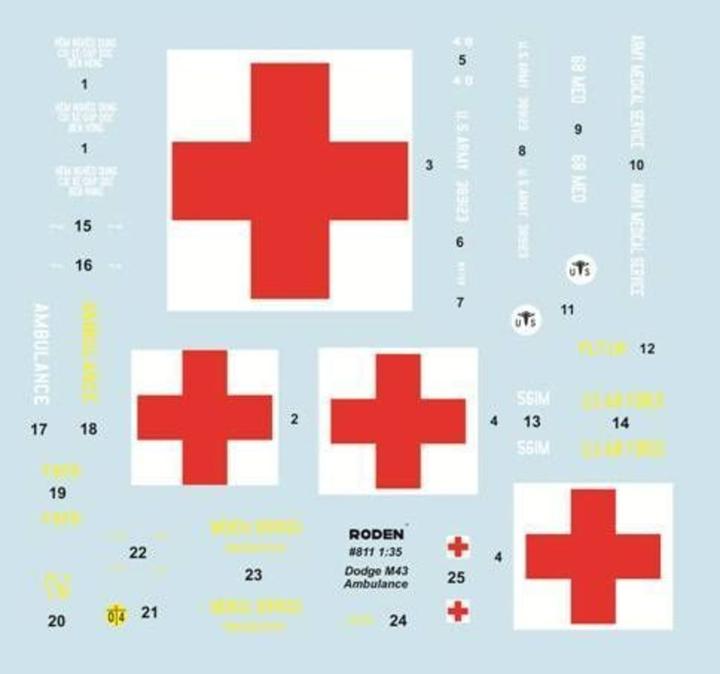 Produktbild Roden M43 3/4 ton 4x4 Ambulance Truck