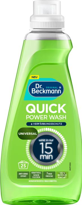 Dr. Beckmann Liquid detergent QUICK, 0.8 l (25 Waschgänge, Flüssigwaschmittel)