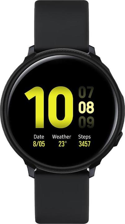 Actual product image Spigen Liquid Air Samsung Galaxy Watch Active 2 44 mm czarny/matte black ACS00217