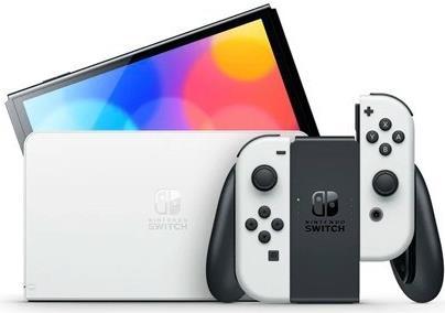 Immagine prodotto Nintendo Switch modello OLED (bianco) - Mario Kart 8 Deluxe + abbonamento a Switch Online (12 mesi)