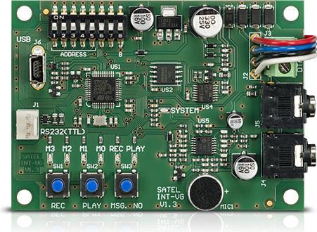 Immagine prodotto Hikvision Pannello di controllo Modulo vocale/Integra Int-Vg Satel