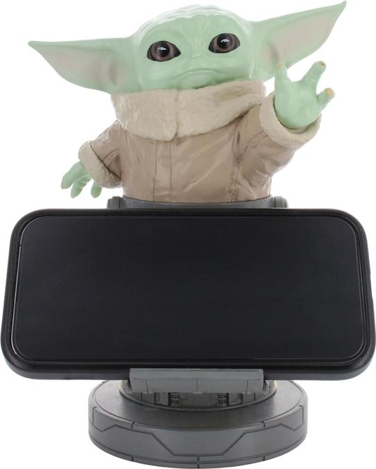 Produktbild Exquisite Gaming Star Wars The Mandalorian Grogu figure clamping bracket Cable guy 21cm (PS5)