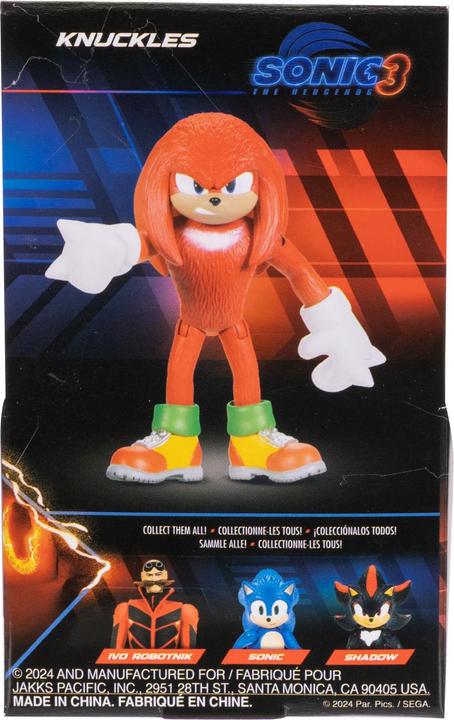 Immagine prodotto Jakks Pacific Minifigure di Sonic - The Hedgehog Movie 3