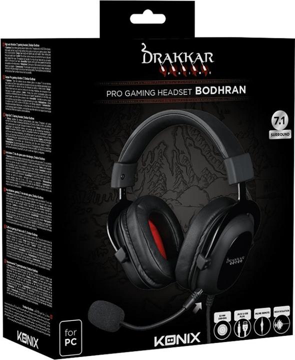 Produktbild Konix Drakkar Prime - Bodhran Gaming Headset (Kabelgebunden)