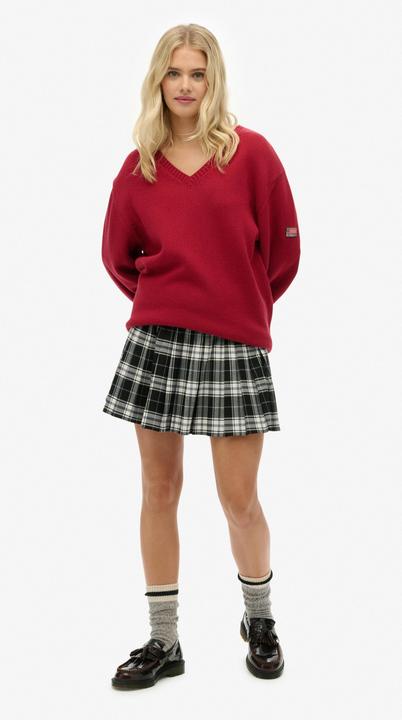 Produktbild Superdry Oversized Pulli mit V-Ausschnitt für Damen (M)