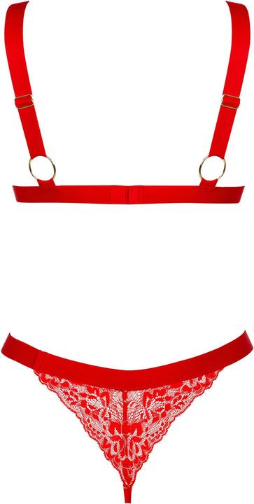 Productafbeelding Obsessive Elianes Zweiteiliges Set Rot (M, L)